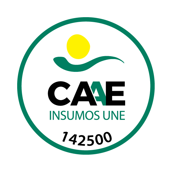 logo CAAE INSUMOS UNE 142500-01